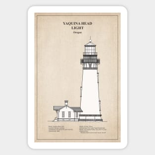 Yaquina Head Light Lighthouse - Oregon - SBD Sticker